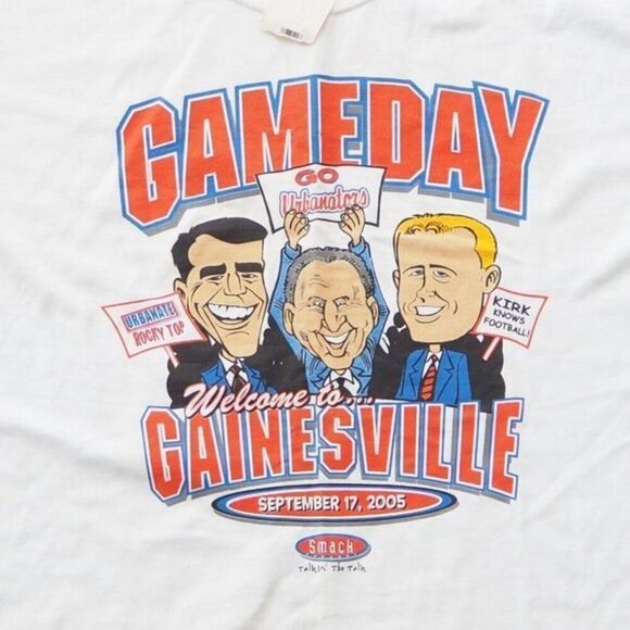 Vintage 2005 Get Smack Game Day Florida Gators "Urbanators" T-Shirt Men's XXL - Picture 5 of 7
